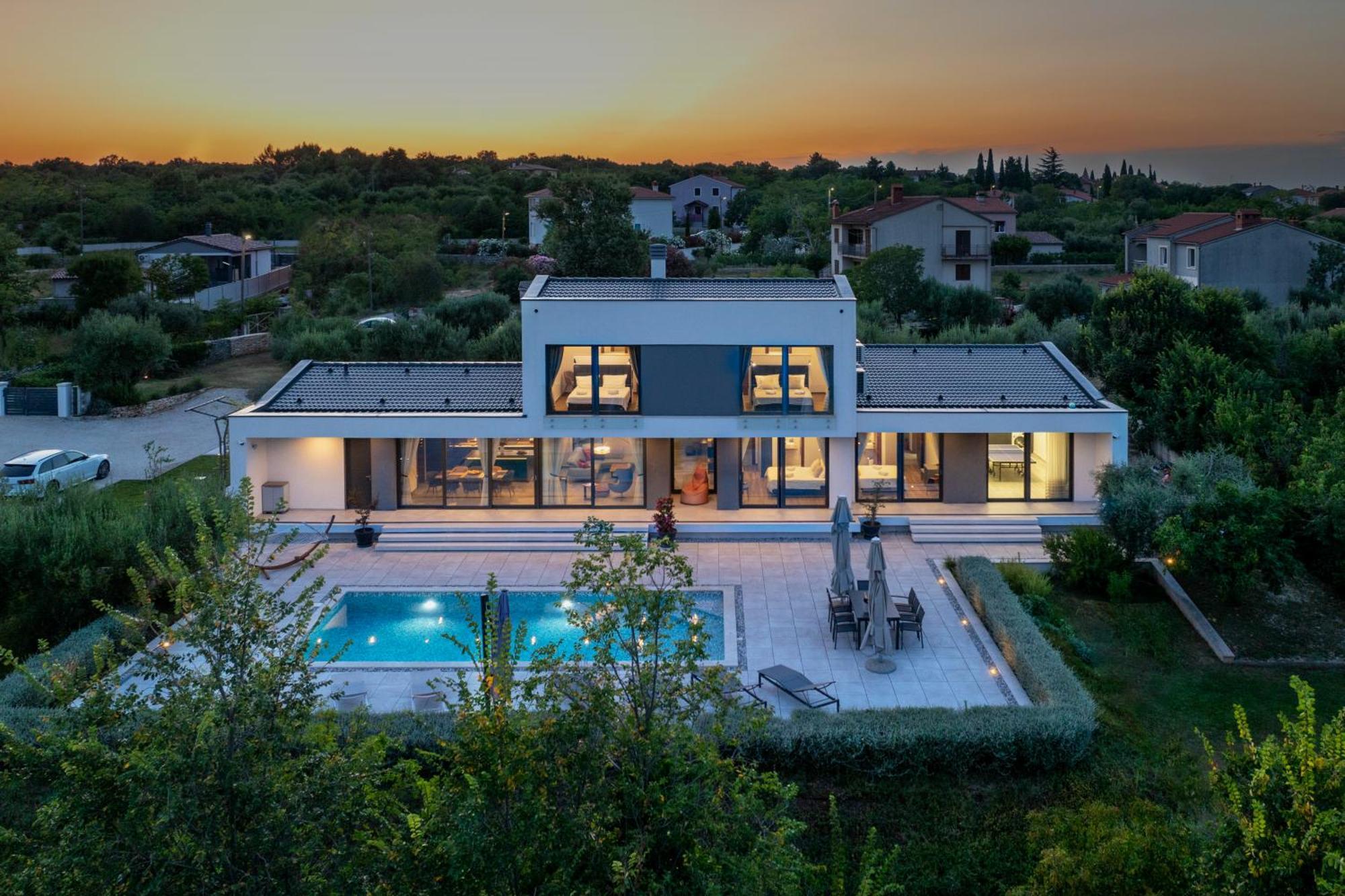 Martincic Residence - 5 Stars Luxury With Pool Heating On 4000M2 Rakalj المظهر الخارجي الصورة