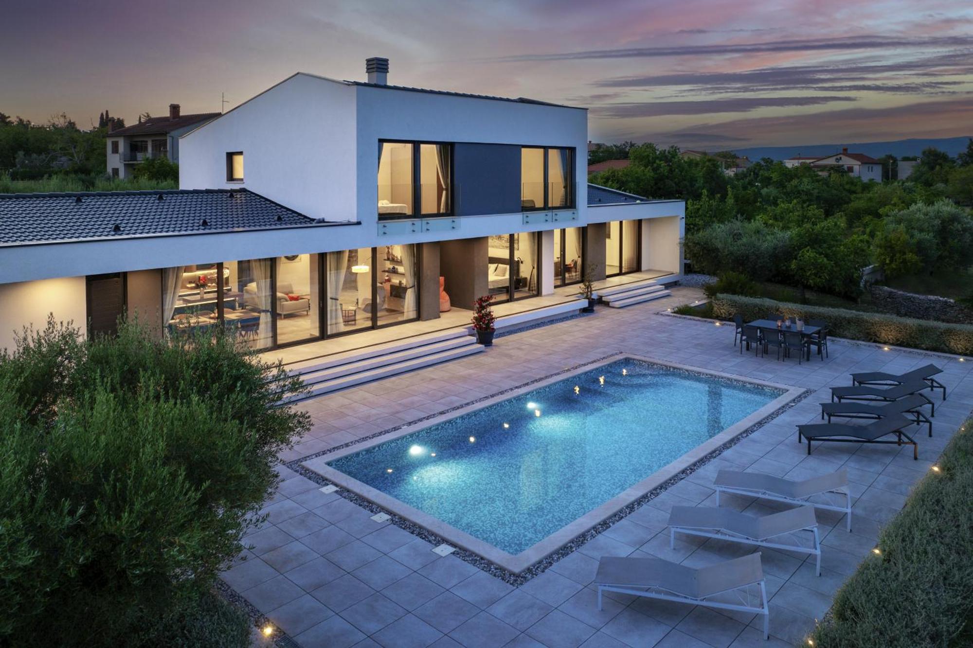 Martincic Residence - 5 Stars Luxury With Pool Heating On 4000M2 Rakalj المظهر الخارجي الصورة